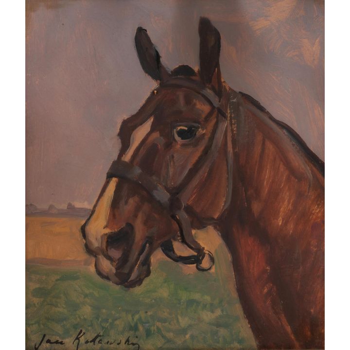 Jan Erazm Kotowski | Głowa konia