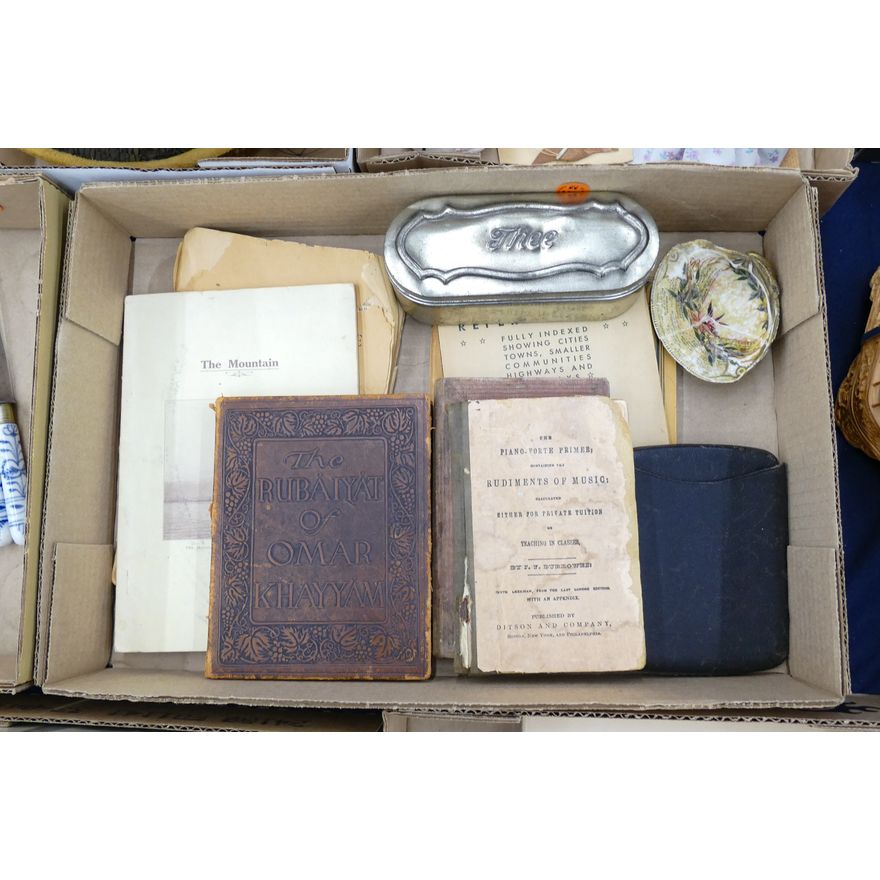 Box Antique Booklets etc.