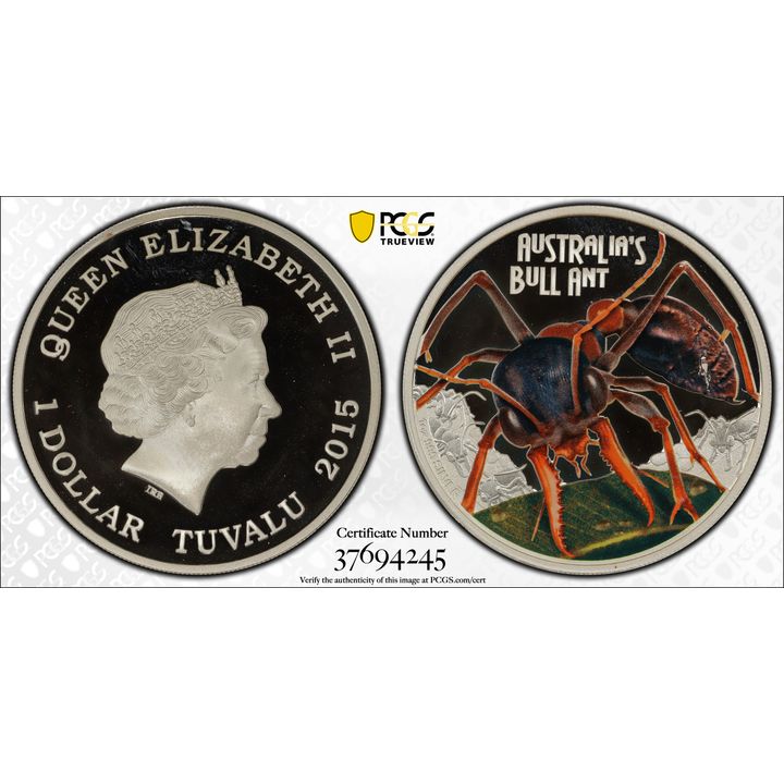 Elizabeth II, One Dollar, 2015 PR66DCAM