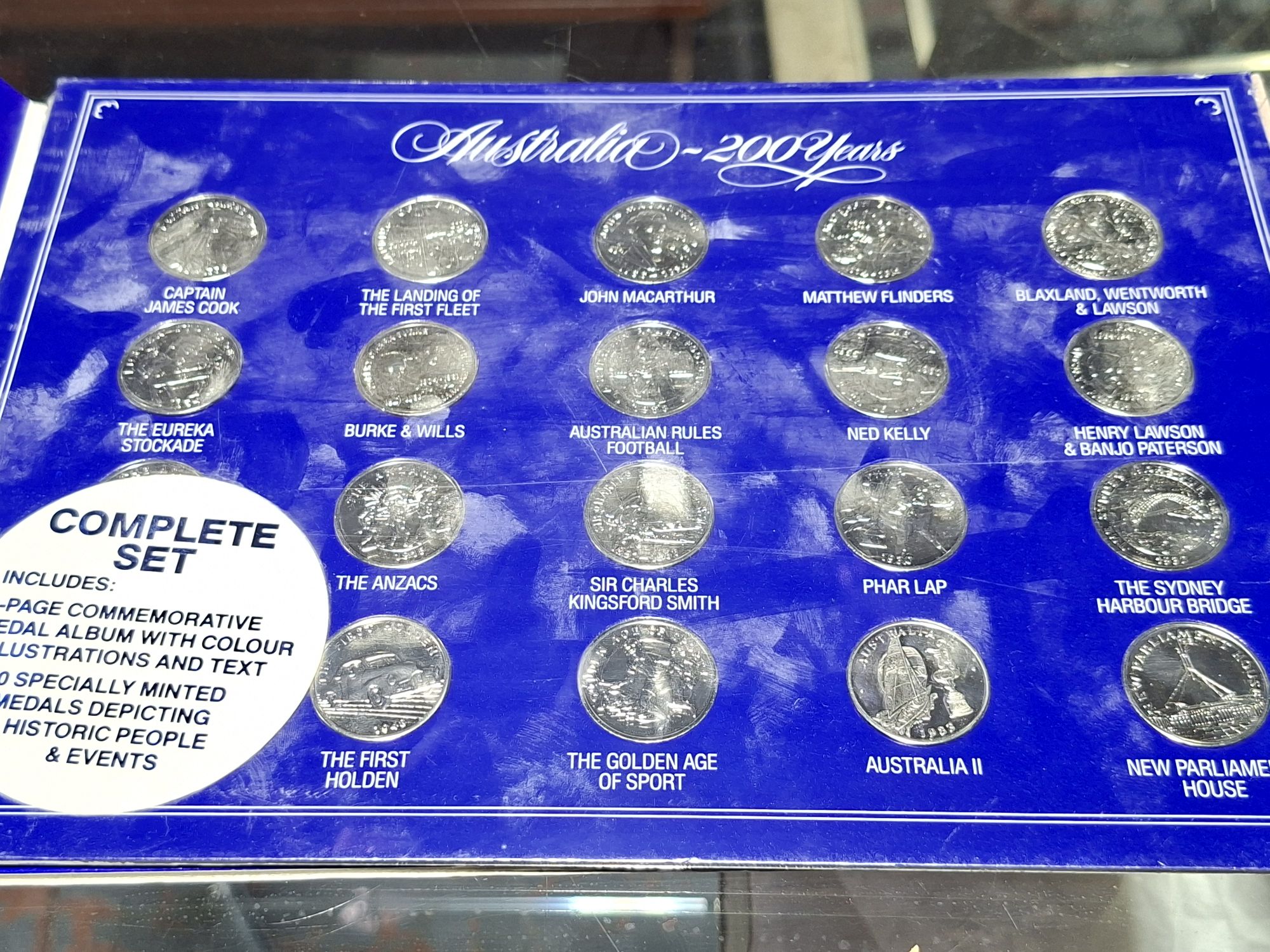 Australian 200 Year Medal Collection