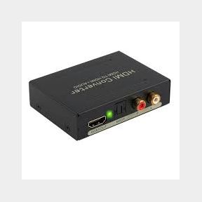 HDMI Audio Extractor 4K Ultra HD. Digital SPDIF Optical. Analogue Stereo-50582/6922 B2 (S3)