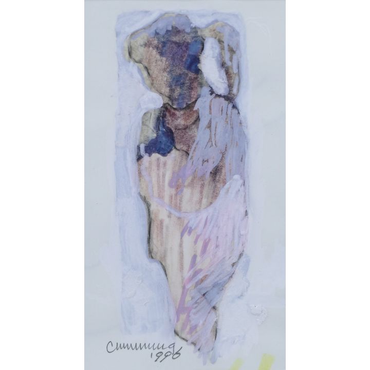 William Cumming ''Little Girl'' 1996 Tempera