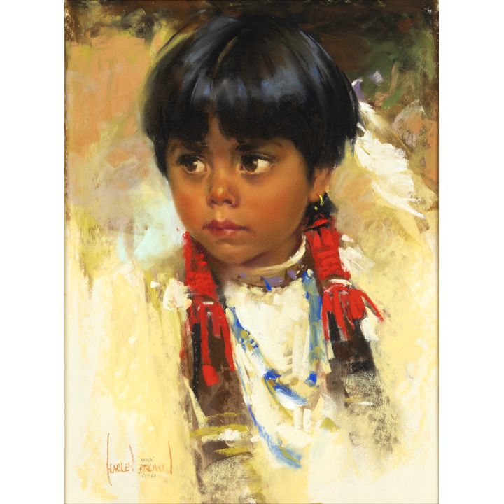 Harley Brown (1939- ), Anna, 1989