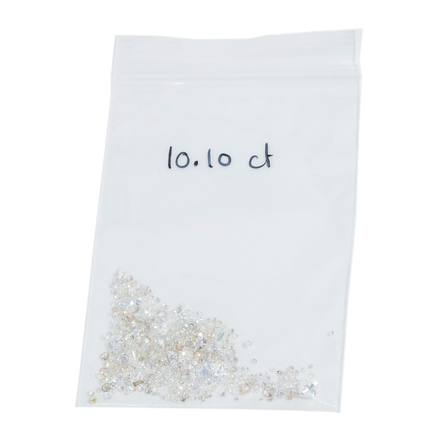 10 Carats Mixed Melee Diamond Parcel
