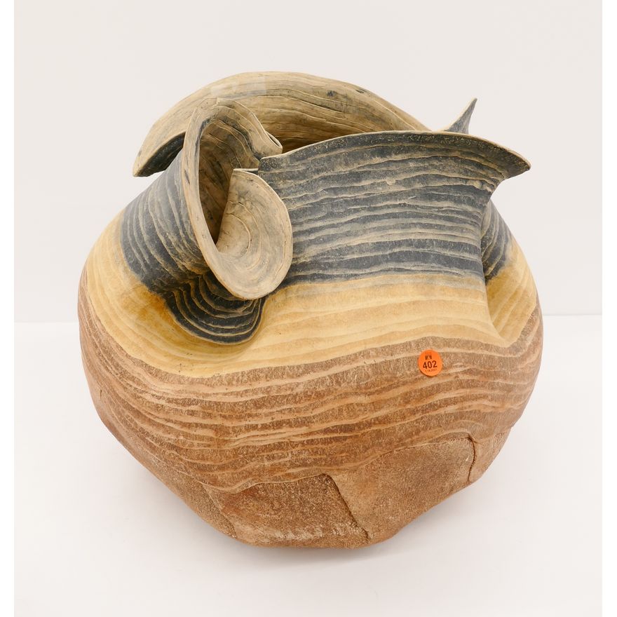 Large Studio Pottery Vessel - As Is- 15x18''