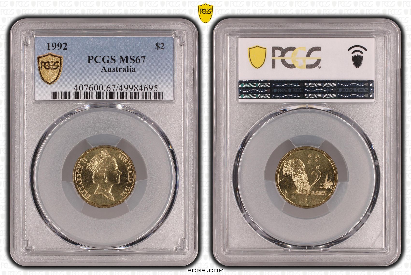 358 · Two Dollar, 1992, PCGS MS67
