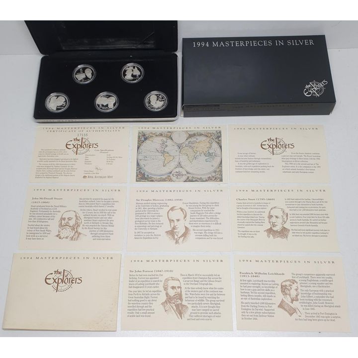 Masterpieces in Silver - Explorers (1994)