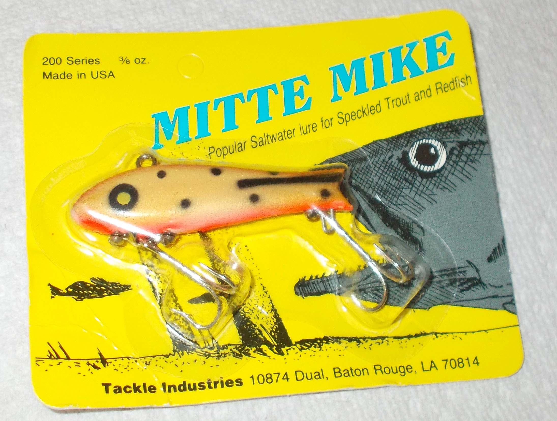 TACKLE INDUSTRIES MIGHTY MIKE BINGO TYPE NOC