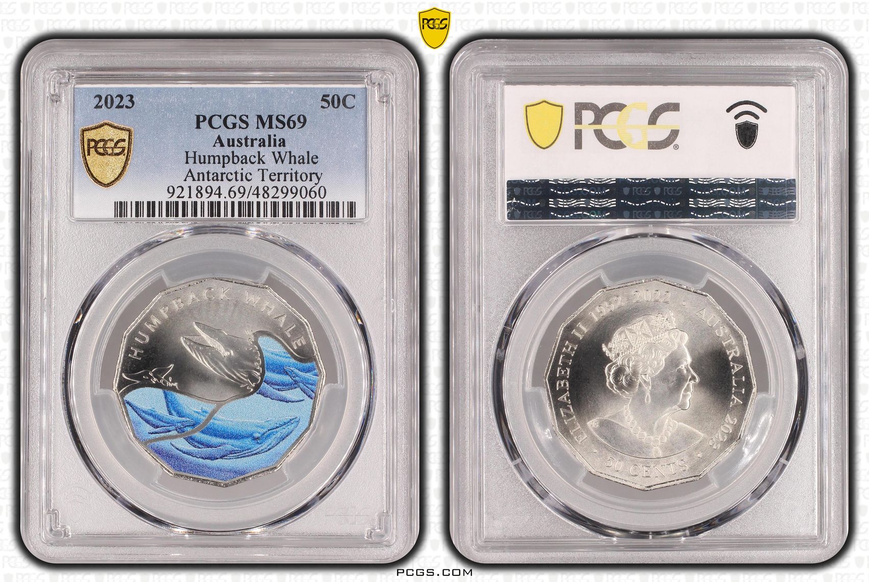 , Fifty Cent, 2023, PCGS MS69