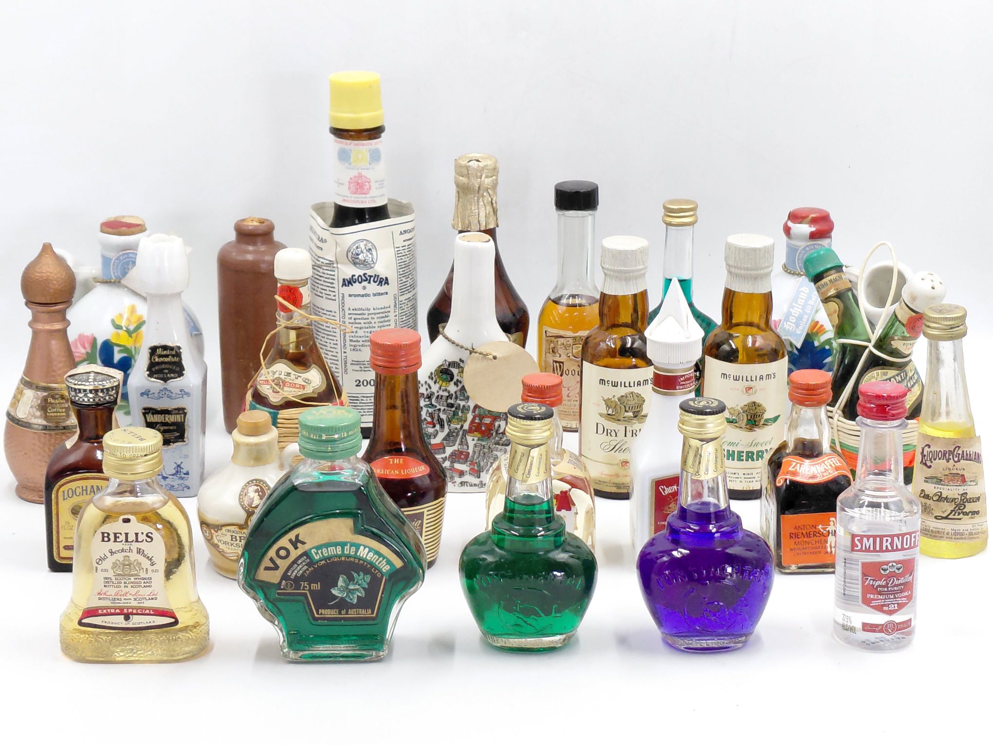 Miniature Alcohols