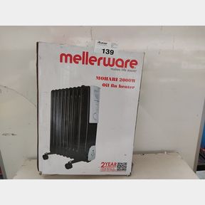 MELLERWARE MOHABI 2000 - 9 FIN OIL HEATER