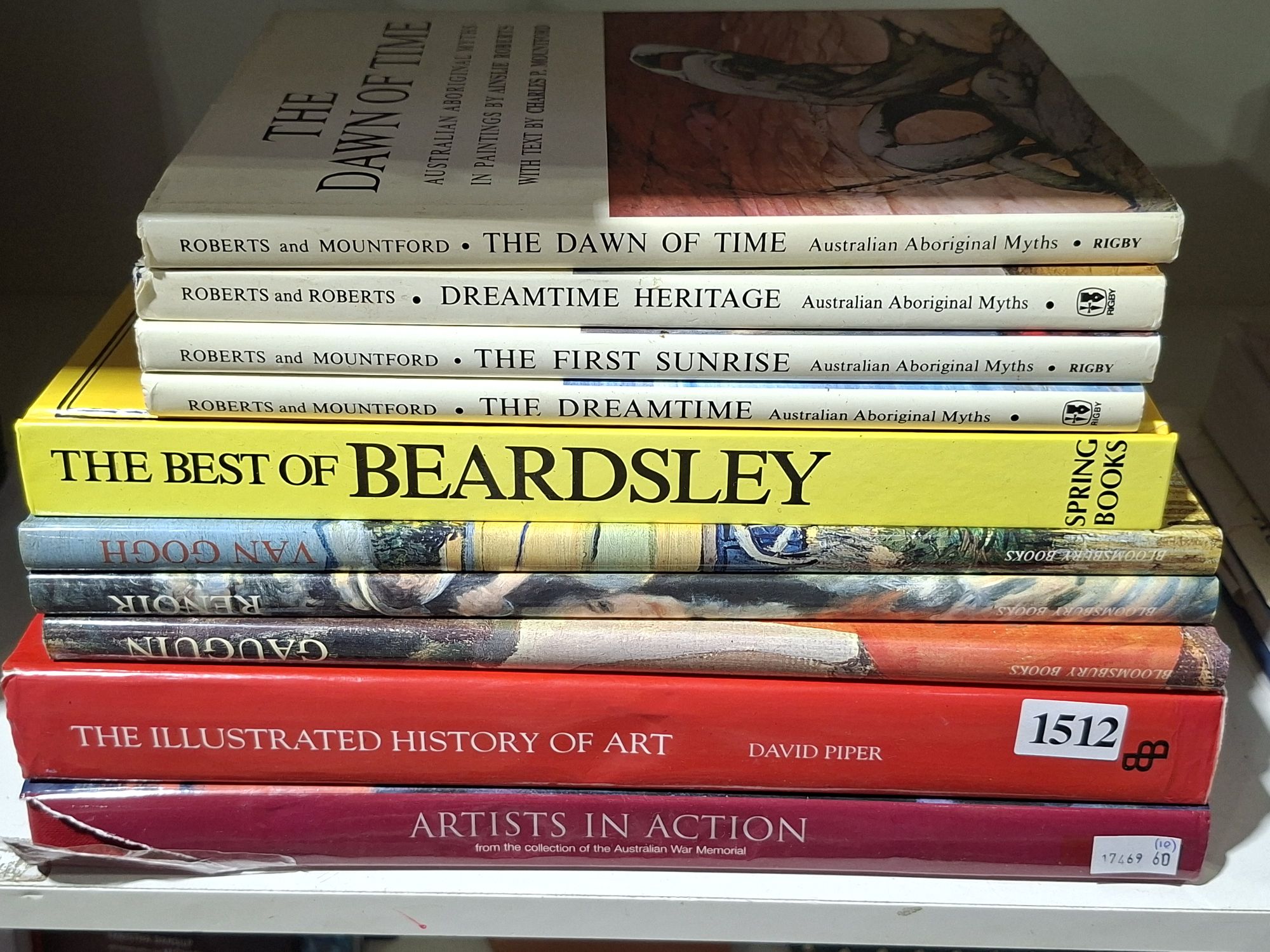 Collection Of 10 Art Books