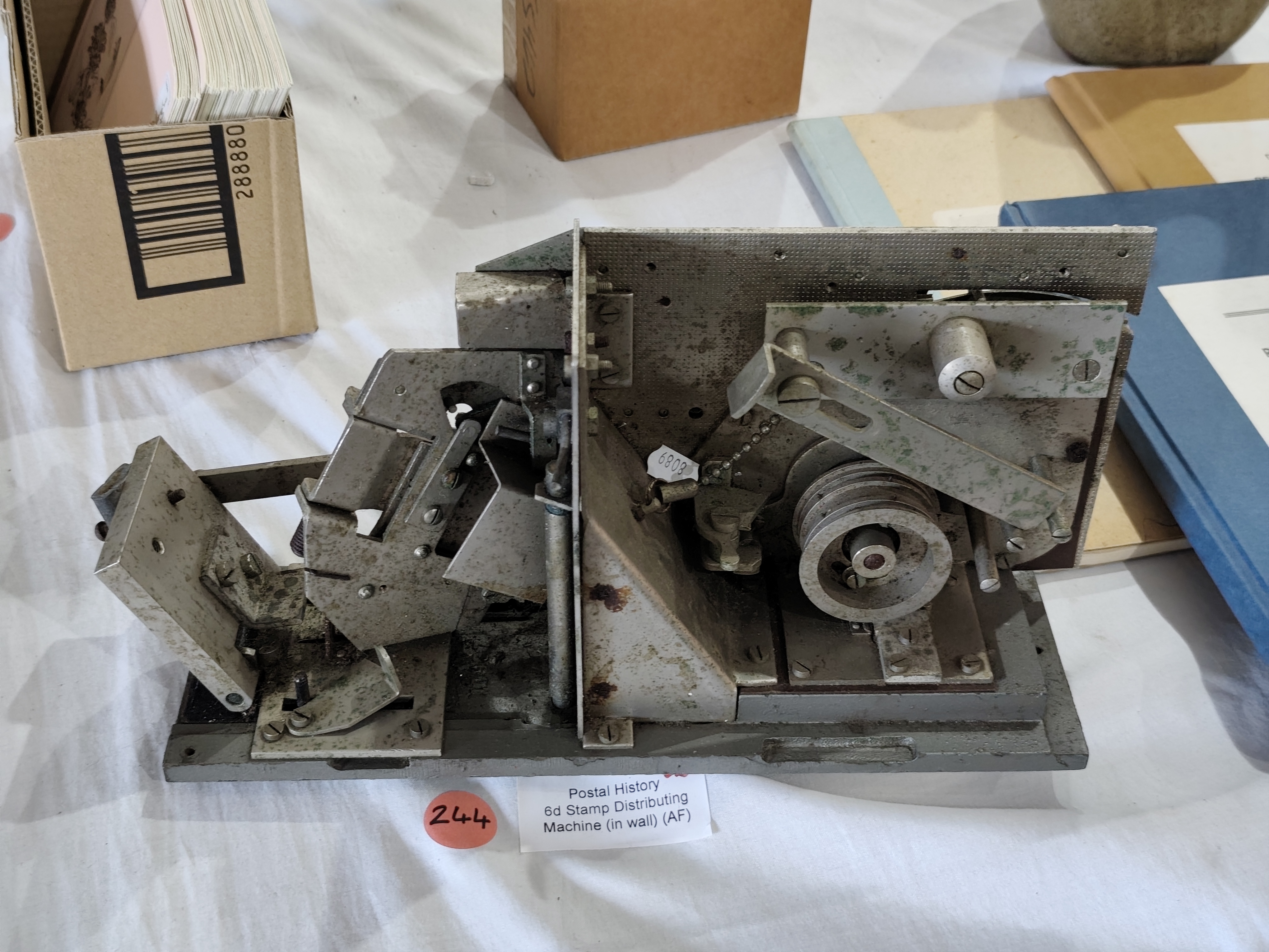Postal History 6d Stamp Distributing Machine (AF) — NZ auction result