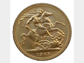 1965 ELIZABETH II PRE-DECIMAL GOLD SOVEREIGN