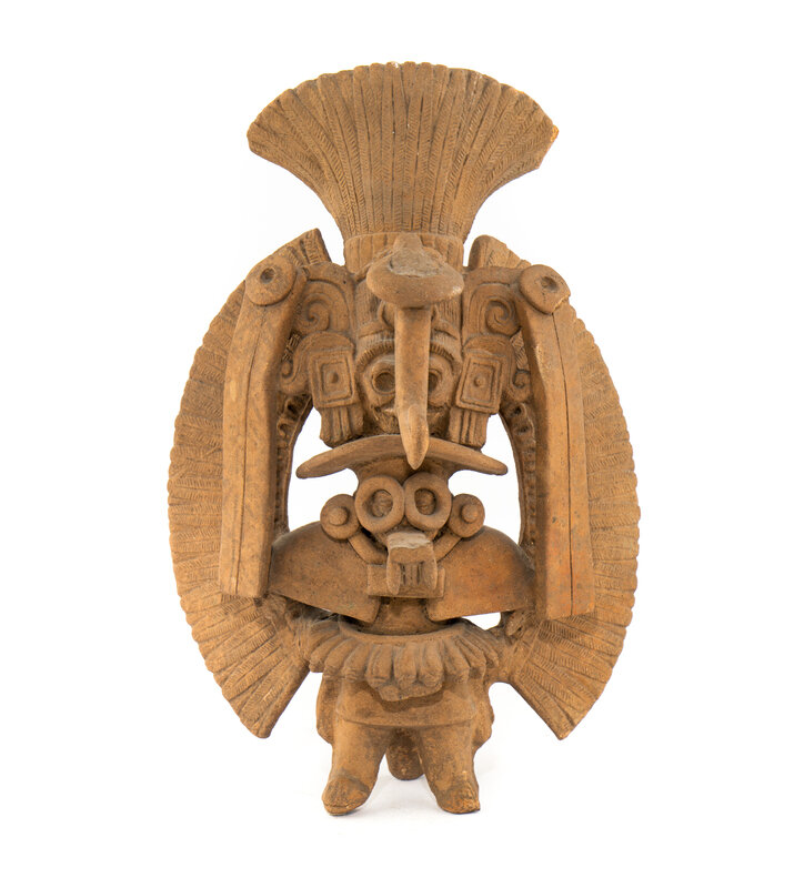 A Veracruz Terracotta Deity Figure