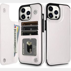 HIANDIER WALLET CASE COMPATIBLE WITH IPHONE 13 PRO MAX CASE 5G 6.7-INCH SLIM PROTECTIVE WITH CREDIT CARD SLOT HOLDER FLIP FOLIO SO