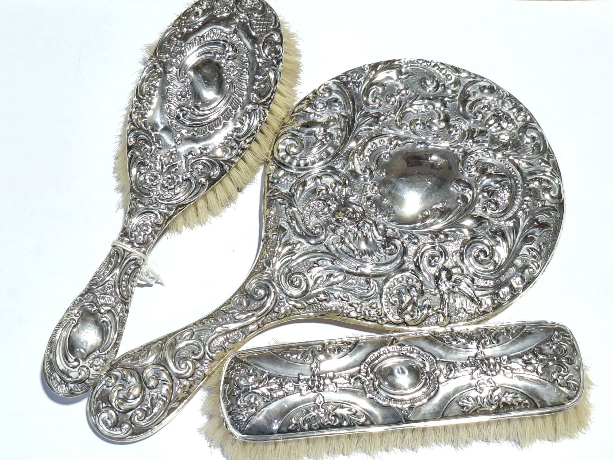 STERLING SILVER VANITY SET