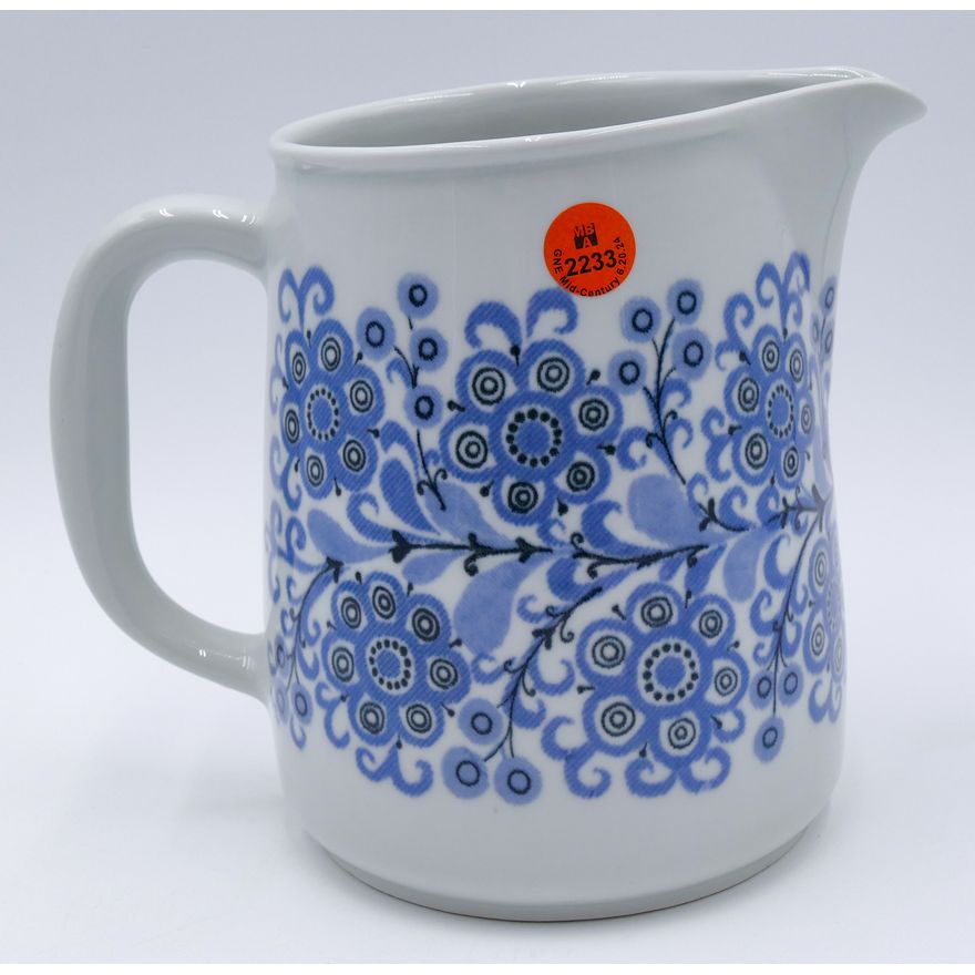 Arabia Mid Century Porcelain Pitcher 7''
