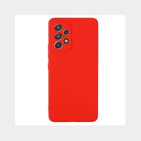 Samsung Galaxy A32 5G Silicone Matte Finish Cover - Red - Samsung Galaxy A32 5G - 51724/4037-bar 9902056357293 B1 (S5)