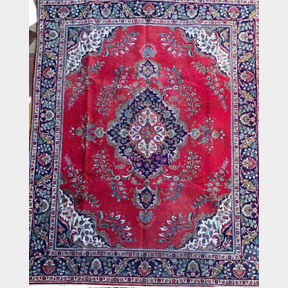 TABRIZ 330X245. A REALLY STUNNING PIECE IN VINTAGE CONDITION. EXCELLENT QUALITY AND A BEAUTIFUL DESIGN. LIVELY COLOURS. - 50698/571