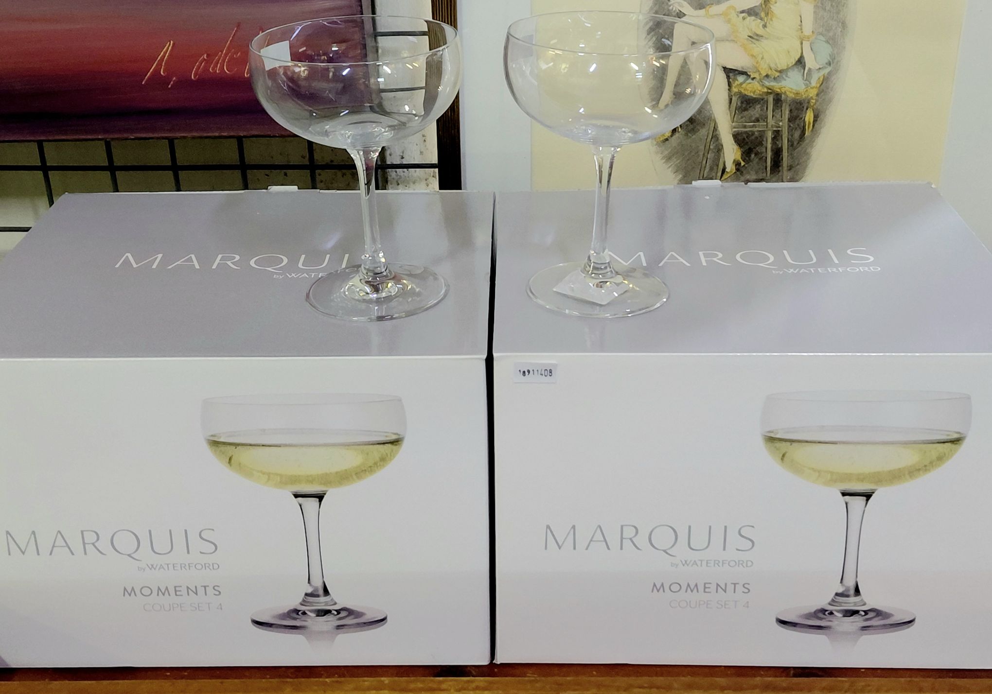 WATERFORD MARQUIS CHAMPAGNE GLASSES