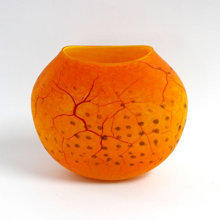 Garry Nash - Flattened spherical vase