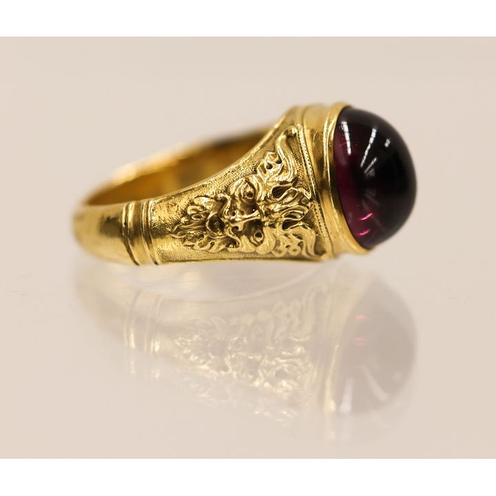 Paul Lantuch 18k Renaissance Revival Ring