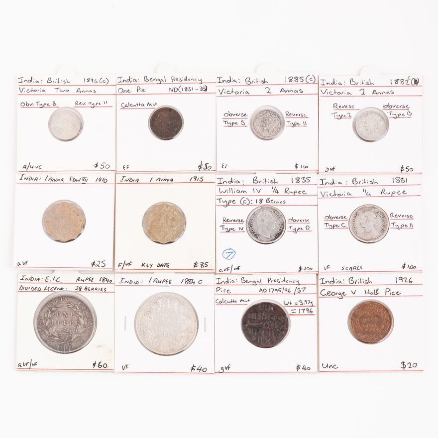 British India, Accumulation, 19th - 20th Century,