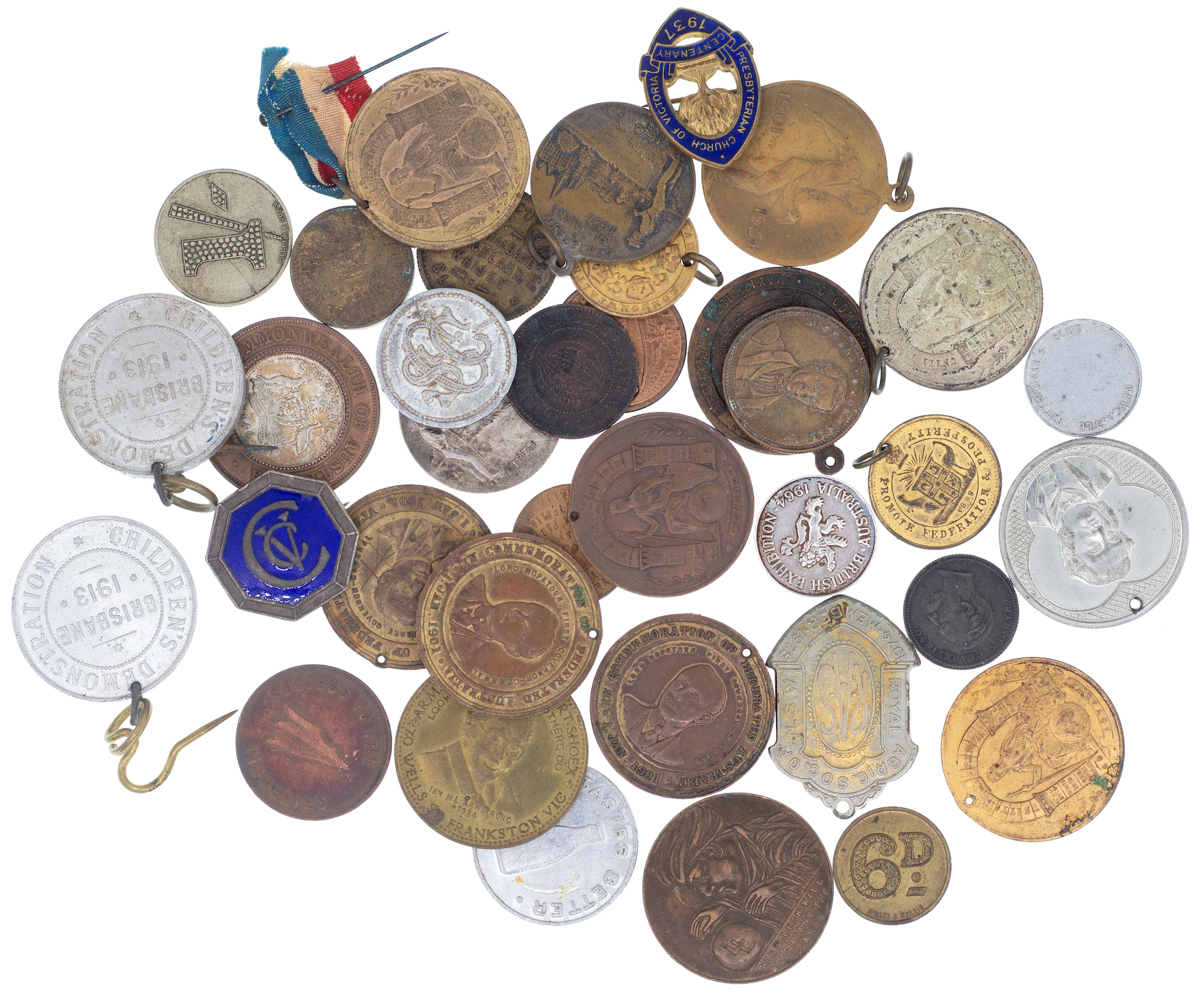 439 · Federation Medals, 1901, VF - EF