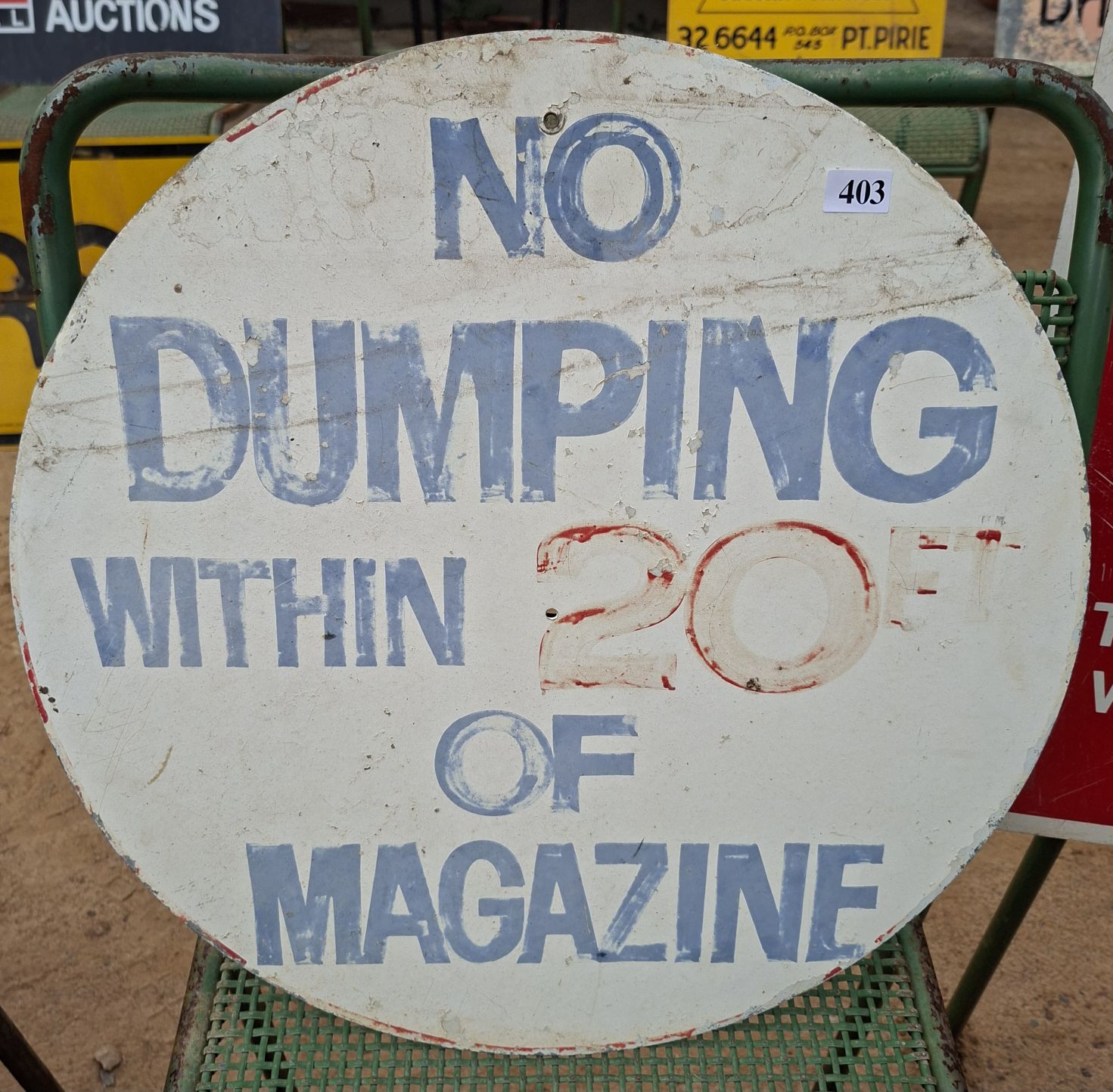 Metal Sign
