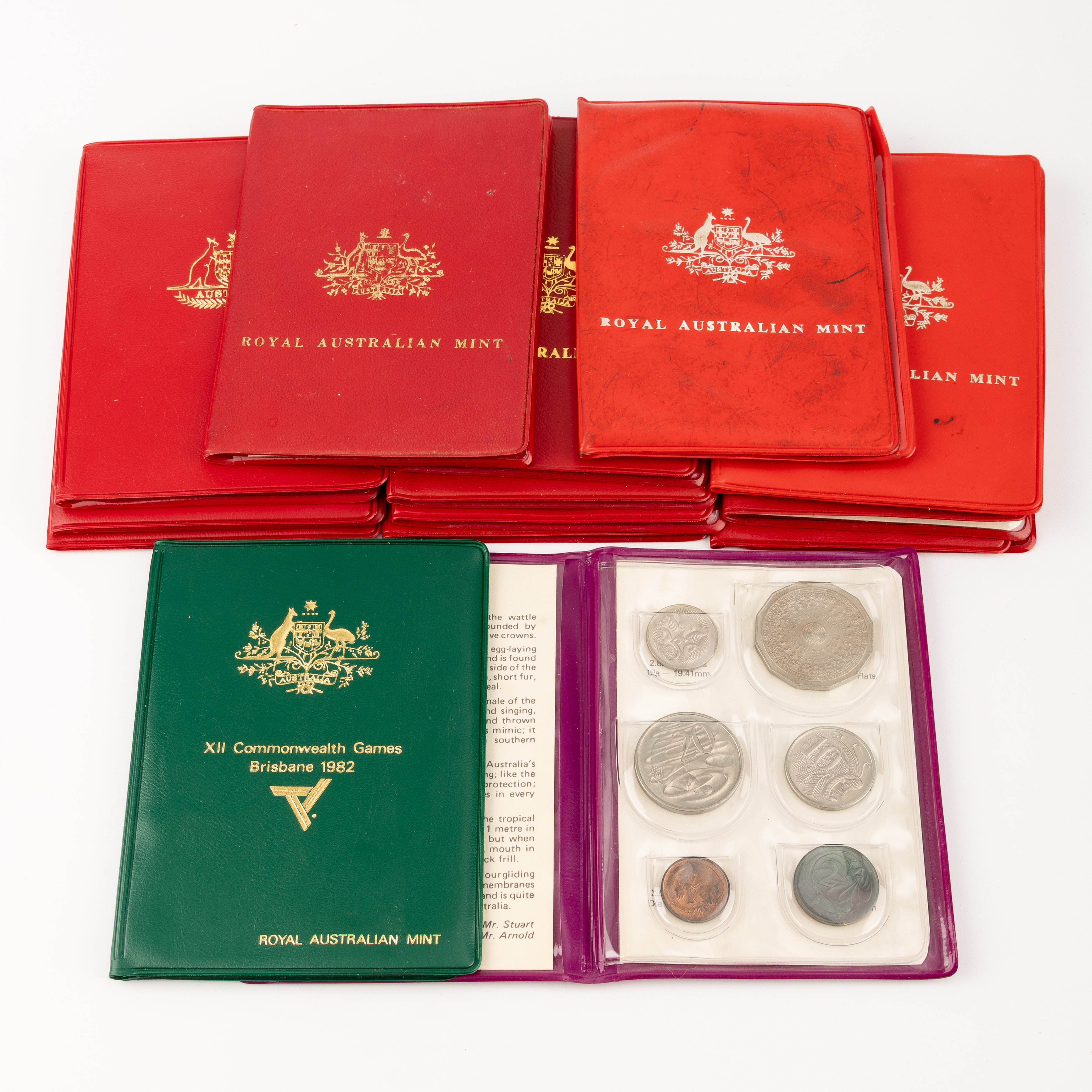 Elizabeth II, One Cent - Fifty Cents, 1966 - 1983, UNC