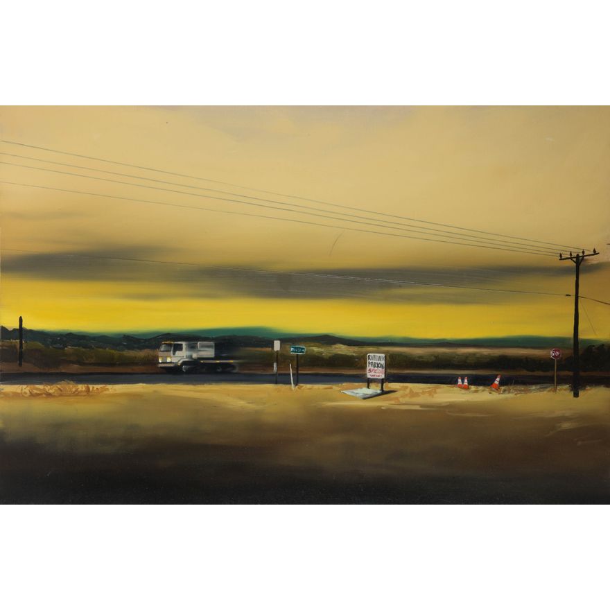 Piotr Szczur | Żółty zachód, 2016