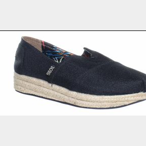 BOBS FROM SKECHERS WOMEN'S HIGHLIGHTS HIGH JINX FLAT, BLACK, SZ 9