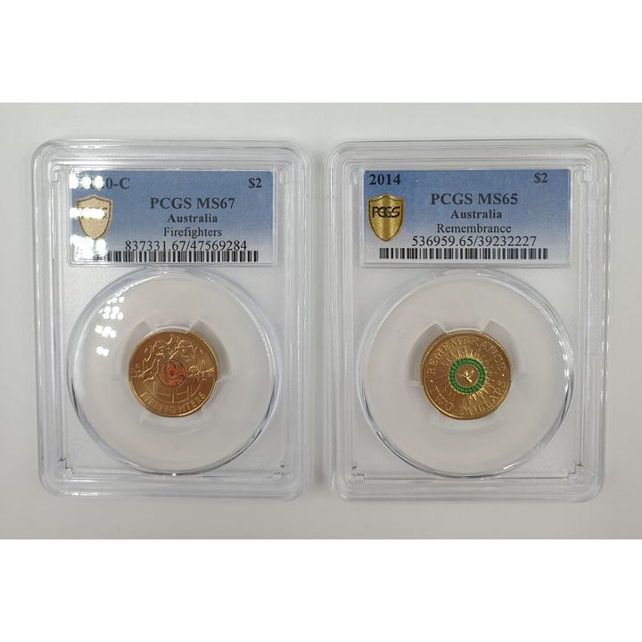 PCGS Graded $2 Coins (x2)