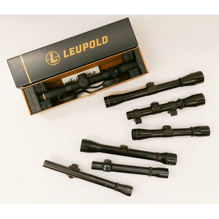 7pc Rifle Scopes. Includes Leupold VX-3i 2.5-8x36 (NIB), Etc