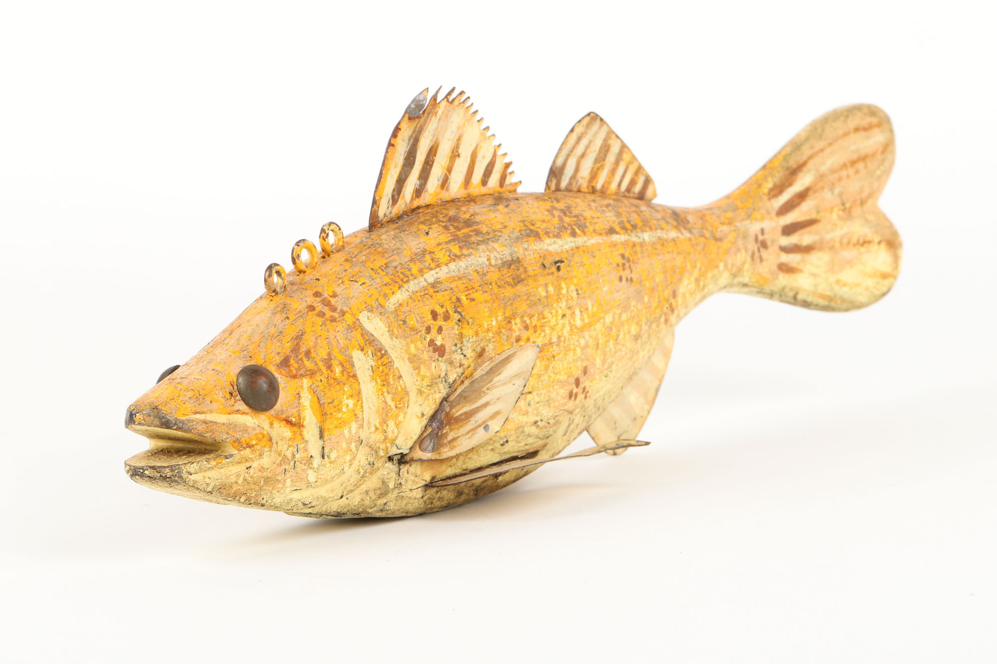 Large Walleye Or Perch Ice Fishing Spearing Decoy