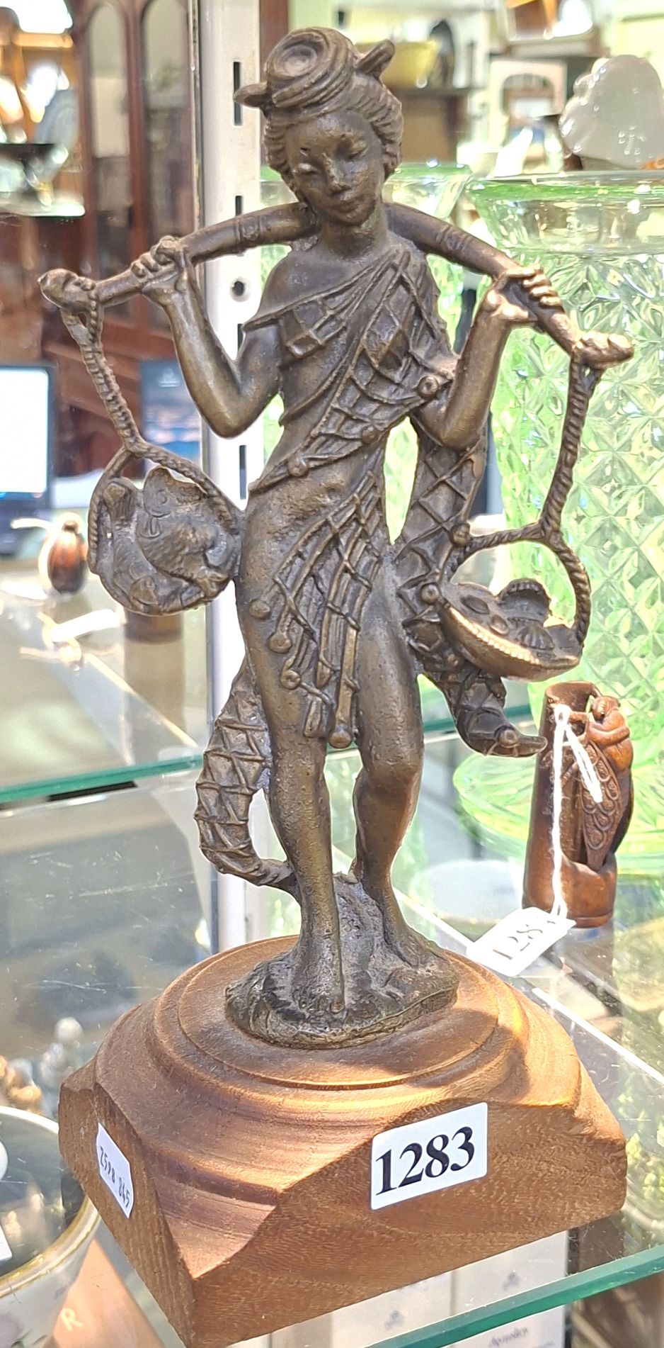 1283 · CAST METAL INDONESIAN STATUE