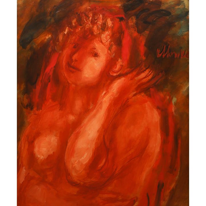 Zygmunt Menkes | Kobieta z muszlą, ok. 1930