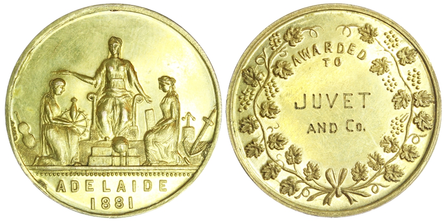 9ct Gold 1881 Adelaide Show