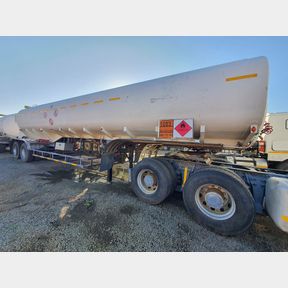 2005 TANK CLINIC BRIDGER UNIT D/AXLE SEMI FUEL TANKER TRAILER (39922 LITRE WITH BPW AXLE AND HANGER) LEADER