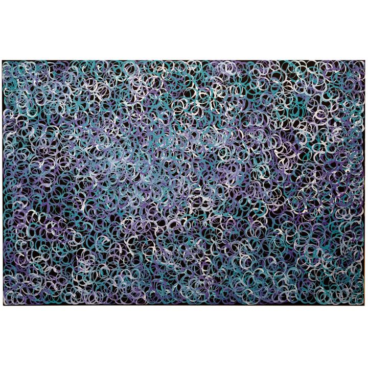 Jeannie Petyarre (Pitjara), 'Thorny Mountain Devil Lizard Dreaming',