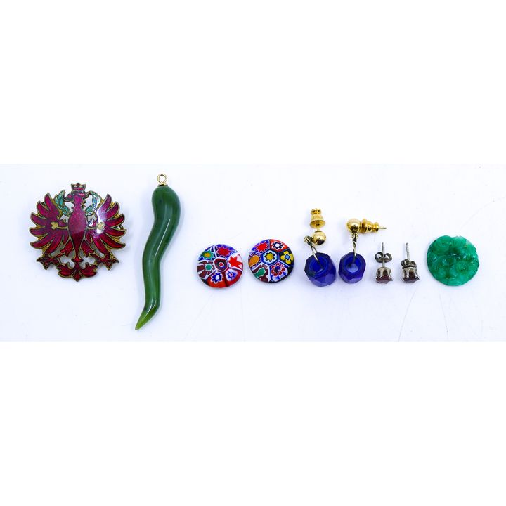 Box Jade Pendant etc.