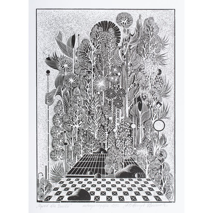 Henryk Płóciennik | Ogród dla Emilii, 1990