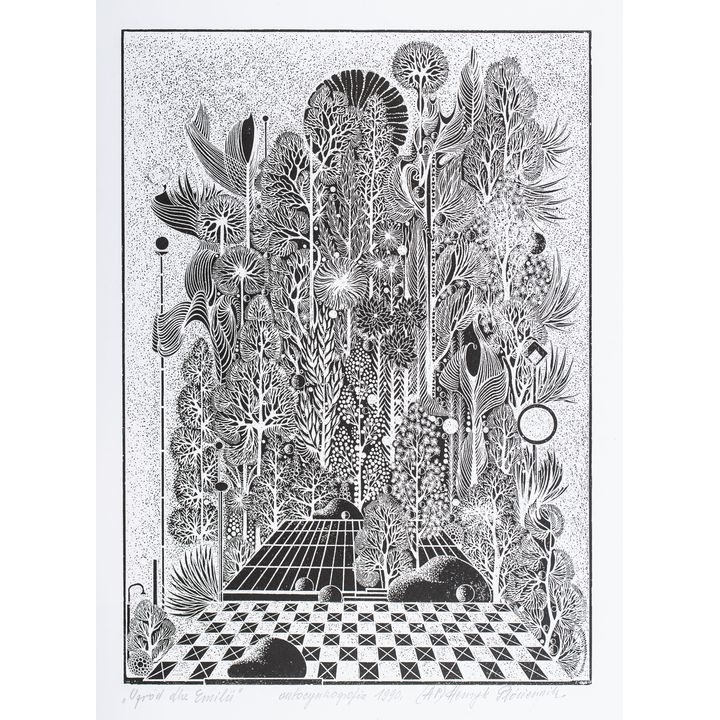 Henryk Płóciennik | Ogród dla Emilii, 1990