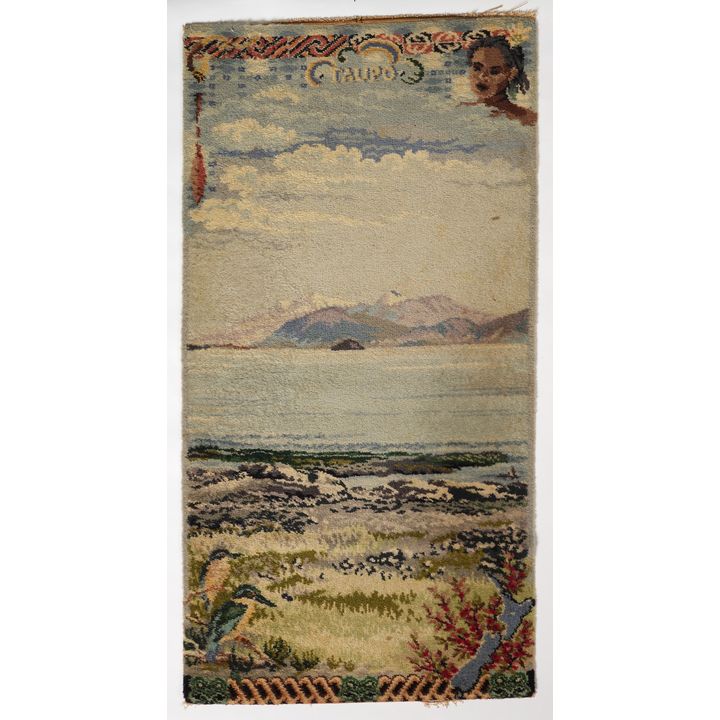 Brendan Hartwell for Feltex Carpets NZ Ltd - Taupo, New Zealand souvenir floor rug