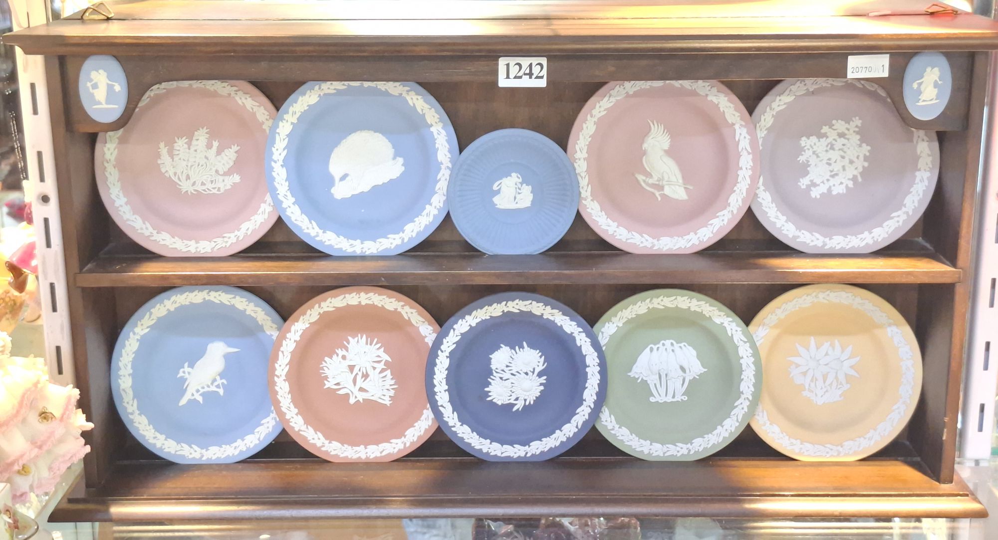 Wedgewood Wall Shelf And Collection