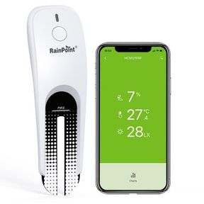 RainPoint Wireless Smart Wi Fi Soil Moisture Temp Meter Wi Fi Hub |