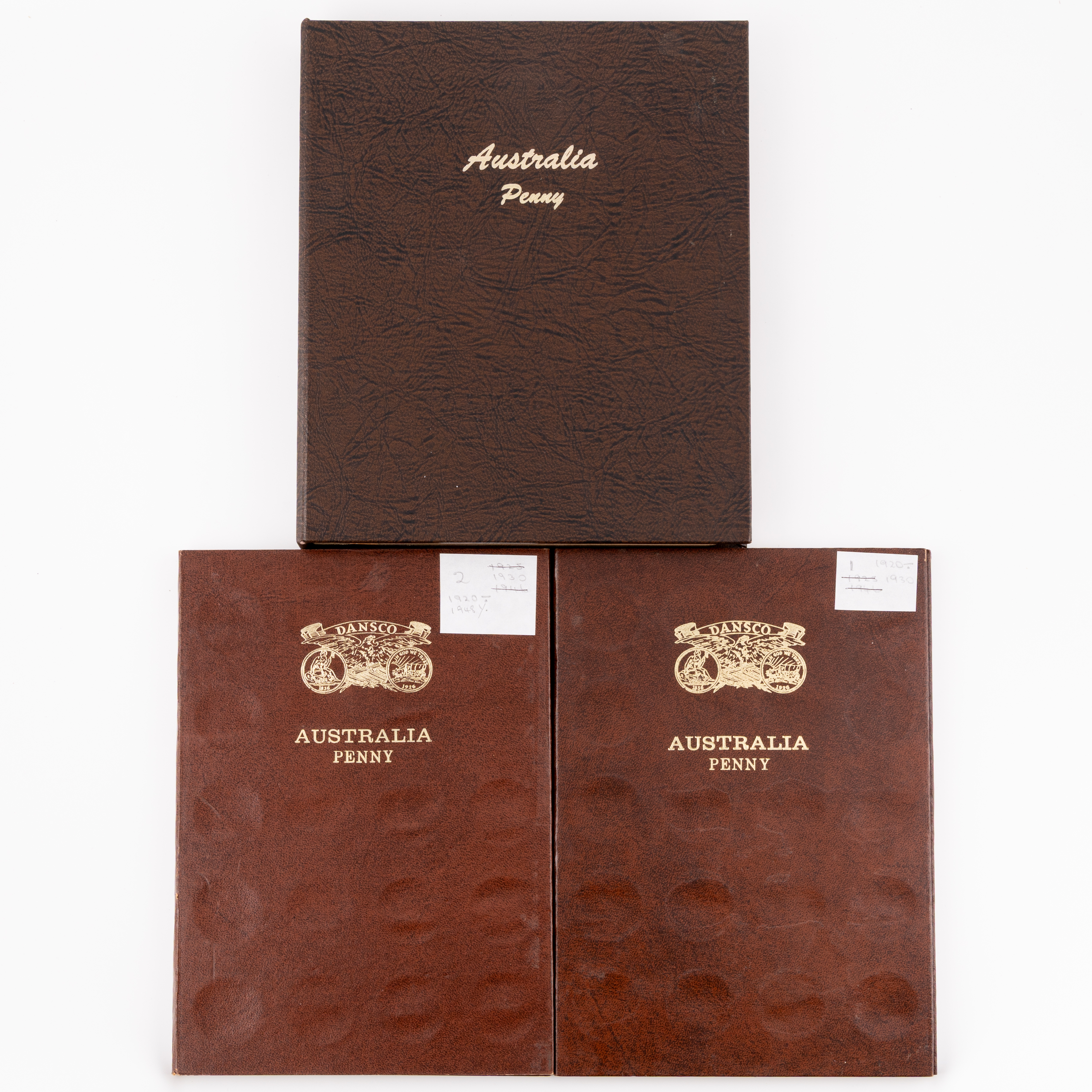 George V - Elizabeth II, Dansco, Penny, 1911 - 1964, Poor - aUNC