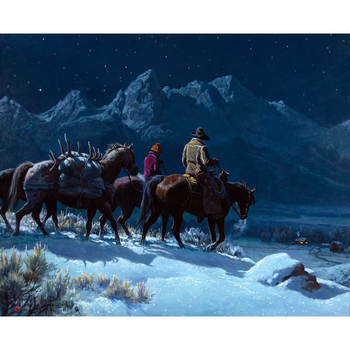Sweet Wyoming Home by Clark Kelley Price (1945- )