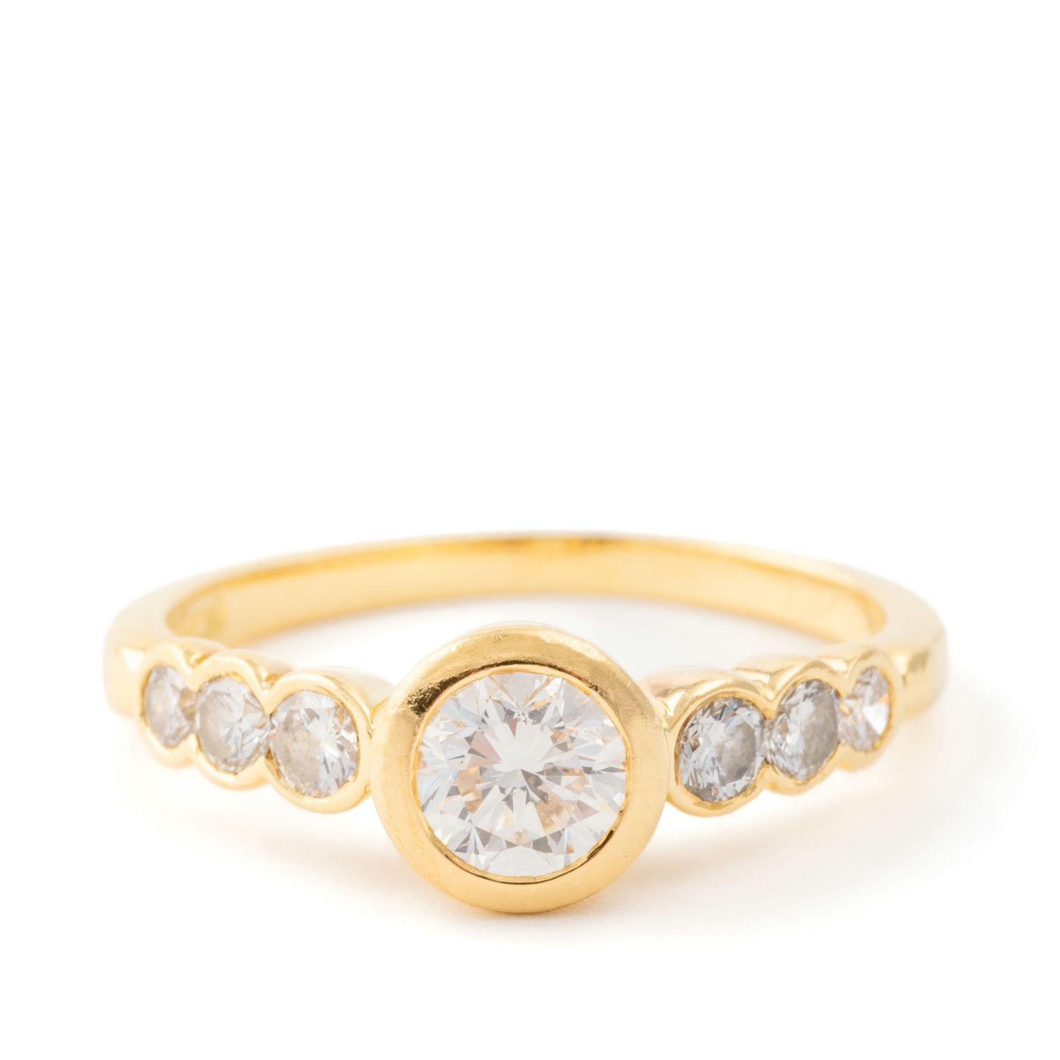 403 · 0.80 Carat Diamond Ring 18ct Gold